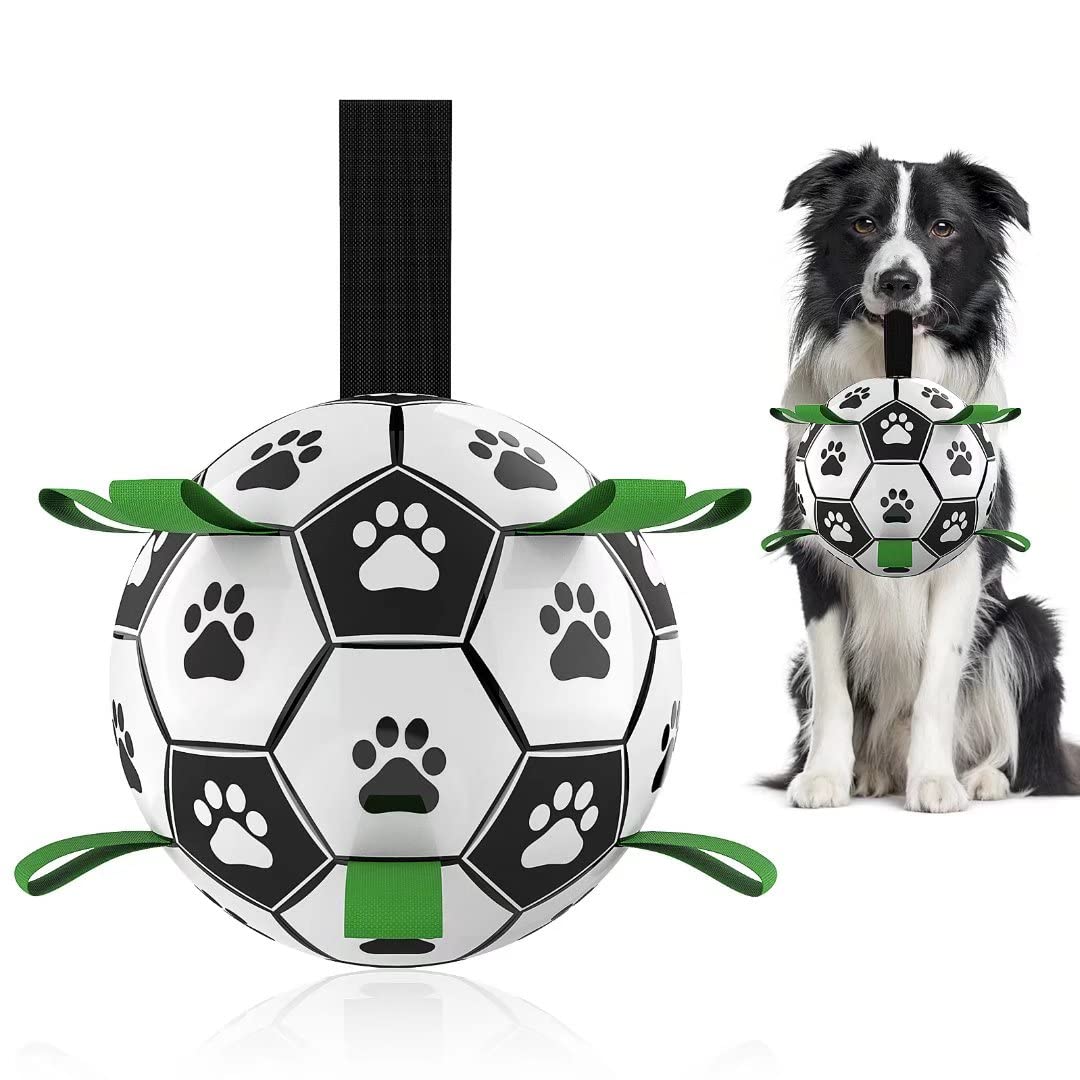 Interaktiv Fotboll för Hund – Perfekt för Lek & Träning Utomhus